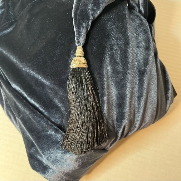 Coldesina 5 Way Versatile Asymmetrical Velvet Charcoal Party Holiday Dress New! - Picture 10 of 14